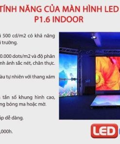 Màn Hình LED P1.6 Trong Nhà: Giải Pháp Hiển Thị Sắc Nét & Ưu Việt Nhất 2026 | LED D&Q Miền Bắc - LED D&Q