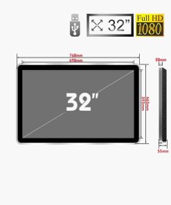 Màn hình quảng cáo LCD treo tường 32 inch usb SAMSUNG / LG | LED D&Q Miền Bắc - LED D&Q