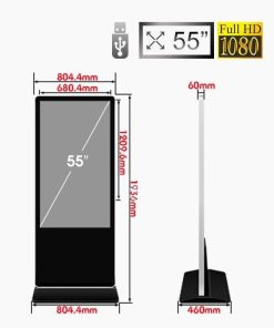 Màn hình quảng cáo LCD chân đứng 55 inch SAMSUNG/LG | LED D&Q Miền Bắc - LED D&Q