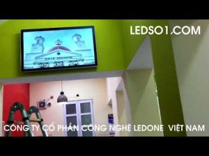 Đại Sứ Quán Indonesia 50 Ngô Quyền, TP. Hà Nội | DQ lắp đặt dự án màn hình quảng cáo treo tường 49"