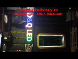 Bảng biển led trang trí karaoke - quán bar - vũ trường - nhà hàng