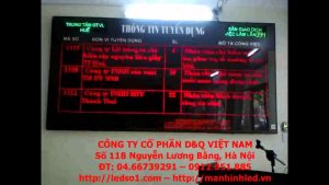 Bảng điện tử - bảng điện tử led - bảng led điện tử - bảng led quảng cáo - bảng led chữ chạy