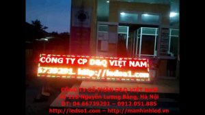 Bang LED dien tu, bang dien tu led, bang dien tu ngoai troi - trong nha (Anh Dũng 0912051885)