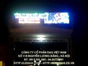 Bien hieu quang cao, bang hieu quang cao, bien hieu dien tu, bang hieu dien tu, bang led, bien led