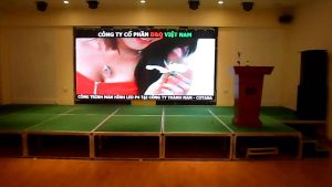 Công ty Cổ phần Đầu tư và Xây dựng Thành Nam - COTANA Group | D&Q thi công gói thầu màn hình Led P4