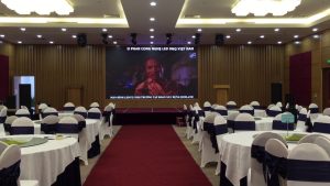 Công ty CP Đầu tư và Phát triển Bất Động Sản HUDLAND | DQ thi công dự án màn hình LED P2.5 trong nhà