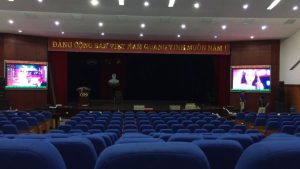 Công ty CP Than Đèo Nai - VINACOMIN | DQ thi công gói thầu 2 màn hình LED phòng Hội nghị - Hội thảo
