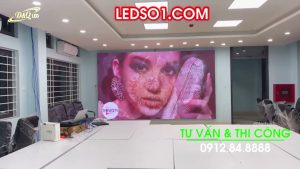 Công Ty CP Tôn Mạ Vnsteel Thăng Long - VNSTEEL | D&Q thi công dự án màn hình Led GOB P1.86 phòng Họp