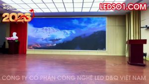 Công ty Điện lực Hoàn Kiếm | EVN Hoàn Kiếm | D&Q thi công dự án màn hình LED P2.5 phòng Hội trường