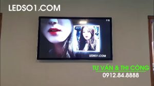 Công Ty Thép Việt Đức | D&Q thi công dự án màn hình quảng cáo LCD 65inch hiển thị lịch công tác tuần