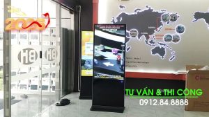 Công Ty TNHH BHflex Vina | D&Q thi công 10 màn hình quảng cáo đứng 55inch - 65inch chạy TT sản phẩm