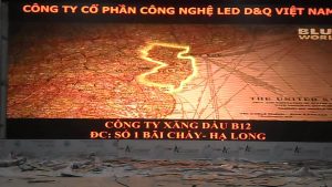Công ty TNHH MTV Petrolimex Quảng Ninh | DQ thi công gói thầu dự án màn hình LED P2.5 phòng Hội nghị