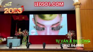CTY CP Vận tải Xăng dầu đường thủy Petrolimex | D&Q thi công dự án màn hình LED P2 phòng Hội trường