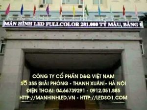 Cung cấp, lắp đặt màn hình LED 65000 màu ngoài trời - trong nhà giá rẻ nhất