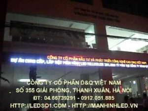 Cung cấp Màn hình LED điện tử fullcolor 281.000 tỷ màu ngoài trời giá rẻ.mpg
