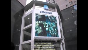 Cung cấp màn hình LED quảng cáo full HD ngoài trời tại Ocean Mall Thăng Long