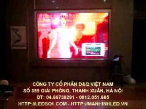 Cung cấp Màn hình LED quảng cáo fullcolor 281.000 tỷ màu trong nhà giá rẻ.mpg
