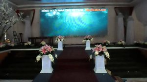 Cung cấp màn hình LED tiệc cưới, màn hình LED hội nghị