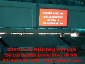 Cung cấp, thi công màn hình LED phục vụ nhà thi đấu, sân vận động, khu liên hợp thể thao