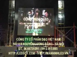 Cung cấp - thi công màn hình LED vũ trường airport số 8 Chùa bộc