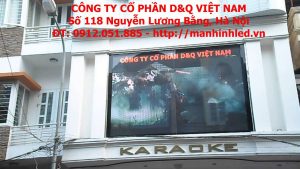 Cung cấp và thi công bảng điện tử fullcolor, bảng điện tử led fullcolor