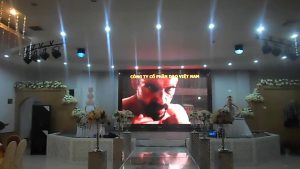 Cung cấp và thi công màn hình led - bảng điện tử nhà hàng tiệc cưới