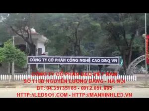 Cung cấp và thi công màn hình LED full color outdoor 16.7 triệu màu P10-P12-P16-P20.avi