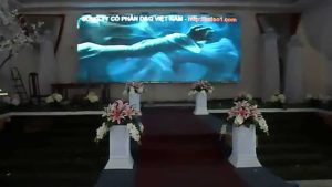Cung cấp và thi công màn hình LED trung tâm hội nghị, sự kiện, tiệc cưới