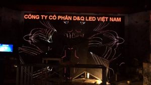 DQ thi công màn hình led full color hiệu ứng cảm ứng theo nhạc trong Bar Club - Karaoke giá tốt nhất