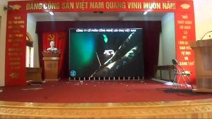 Học Viện Hành Chính Quốc Gia | DQ lắp đặt dự án màn hình led P2 tại Hội trường - Hội nghị - Hội thảo