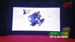 Học Viện Ngân Hàng 12 Chùa Bộc, Hà Nội | D&Q trúng thầu và lắp màn hình LED P3 phòng Hội trường lớn
