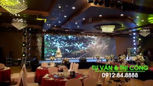 Khách sạn Hilton Hanoi Opera | D&Q thi công dự án màn hình LED P3 phòng Tổ chức Sự kiện - Hội nghị