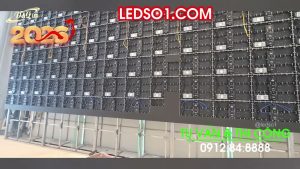 Khách sạn Pullman Ninh Bình | D&Q lắp đặt dự án thầu Cabin Led COB P1.8 phòng Hội trường giai đoạn 1