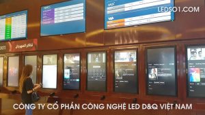 Khảo sát Màn hình LCD cảm ứng 43 inch treo tường tại DUBAI 2017