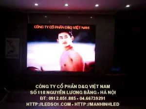 Lắp đặt màn hình LED full color 281.000 tỷ màu indoor giá rẻ
