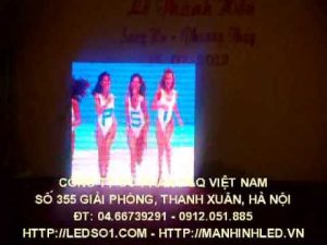 Lắp đặt màn hình led full color nhà hàng - tiệc cưới .mpg