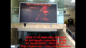 Màn hình LED lớn nhất tại Bệnh viện Mắt Quốc Tế do Công ty D&Q Việt Nam cung cấp thi công