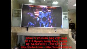 Màn hình LED tại Bệnh viện mắt Quốc tế do Công ty D&Q Việt Nam tư vấn, cung cấp, thi công