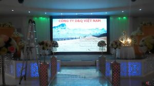 Màn hình LED trung tâm tiệc cưới, màn hình led nhà hàng tiệc cưới