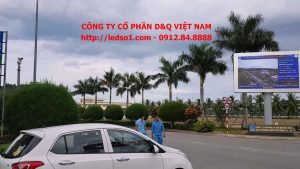 Nhà Máy Lọc Dầu Dung Quất - Quảng Ngãi | D&Q thi công gói thầu dự án màn hình LED P5 ngoài trời