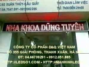 Quảng cáo LED điện tử - Quảng cáo điện tử giá rẻ