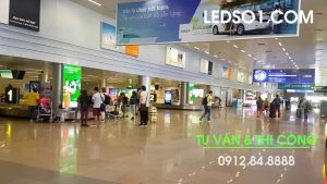 Sân Bay Quốc Tế Đà Nẵng | D&Q thi công gói thầu dự án màn hình LED GOB P3 phòng Khách hàng VIP