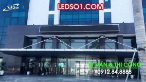 Tập đoàn Điện Lực - EVN | D&Q Led thi công dự án thầu màn hình LED P4 ngoài trời hiển thị thông tin