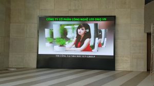 Tập đoàn SunGroup | D&Q thi công gói thầu dự án màn hình LED P2  phòng Nhà mẫu Dự án Bất Động Sản