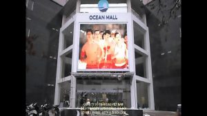 Thi công màn hình LED full color 108m2 ngoài trời lớn nhất Hà Nội