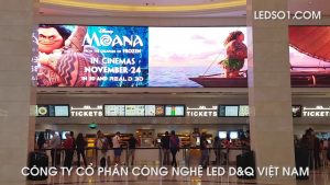 Thi công màn hình led full color P2 trong nhà tại DUBAI