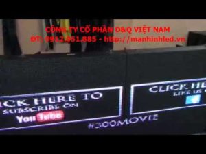 Thi công màn hình LED hàn quốc, thi công màn hình LED korea