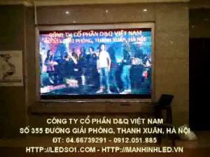 Thi công màn hình led điện tử full color 281.000 tỷ màu trong nhà giá rẻ.mpg