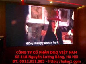Thi công màn hình LED quảng cáo full color p3, p4, p5, p6, p7.62, p10 trong nhà