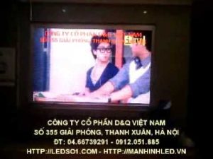 Thi công màn hình LED quảng cáo fullcolor 281.000 tỷ màu trong nhà giá rẻ.mpg